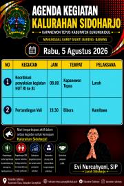 AGENDA 5 AGUSTUS 2026